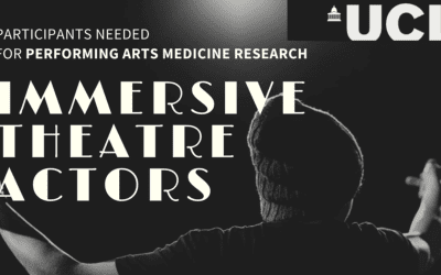 Research: Removing The Fourth Wall – The Impact of Immersive Theatre on Actors’ Wellbeing