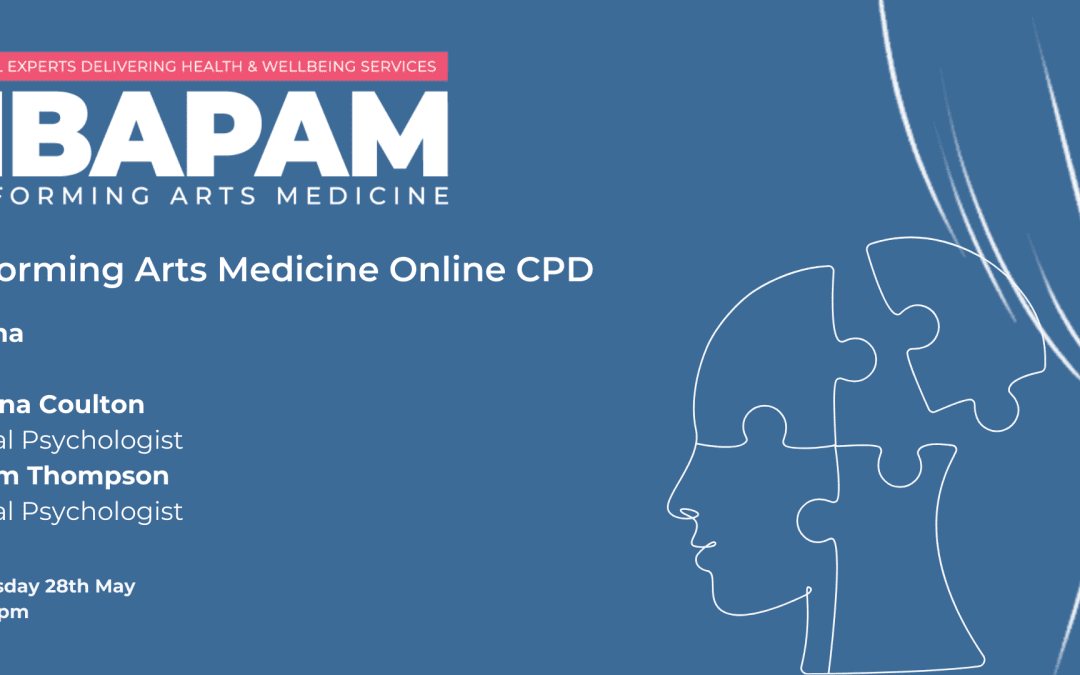 BAPAM CPD: Trauma in the Performing Arts